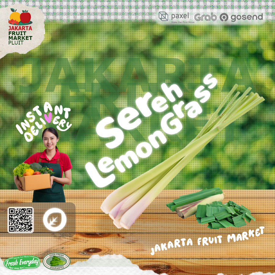 

SEREH / SERAI / LEMON GRASS Natural & Organic Sayur Rempah Segar All brand / Bionic Farm / AM Arista montana Fresh