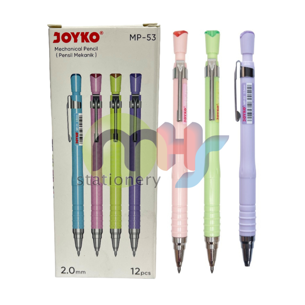 

Mechanical Pencil Pensil Mekanik Joyko MP-53 2,0mm 1Box 12Pcs