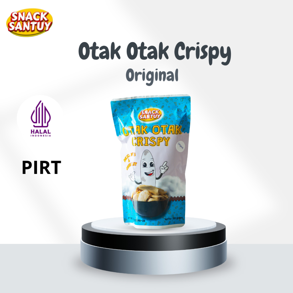 

SNACK SANTUY otak otak crispy original 100 gram