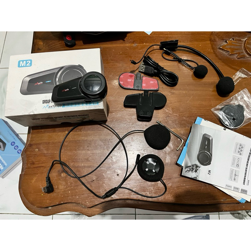 Second; Maxto M2 Intercom Helm