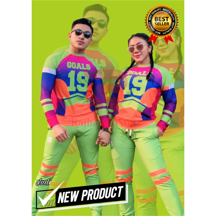 Baju Senam Sxb Goals Glow Jumper and Jogger