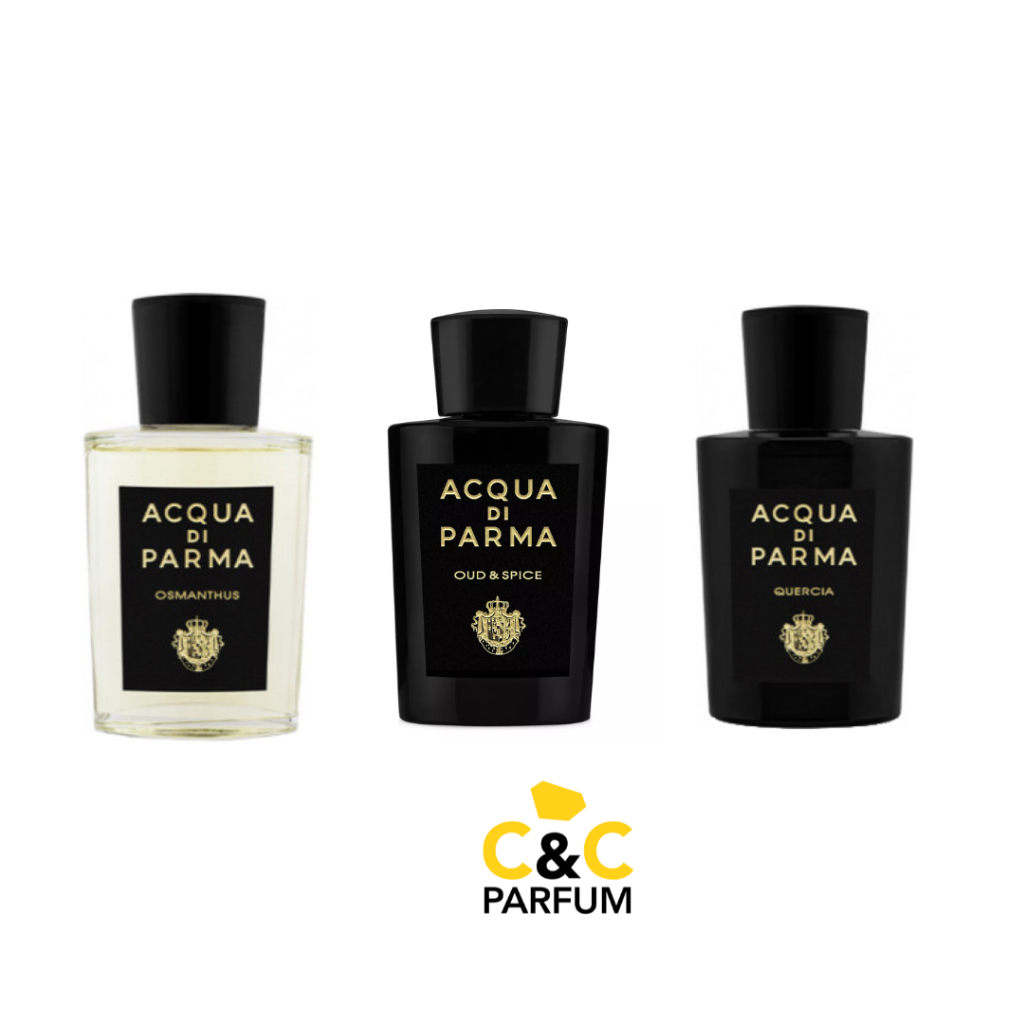 Acqua Di Parma Osmanthus Acqua Di Parma Qurcia Acqua Di Parma  Oud & Spice Acqua Di Parma AmbraAmbra