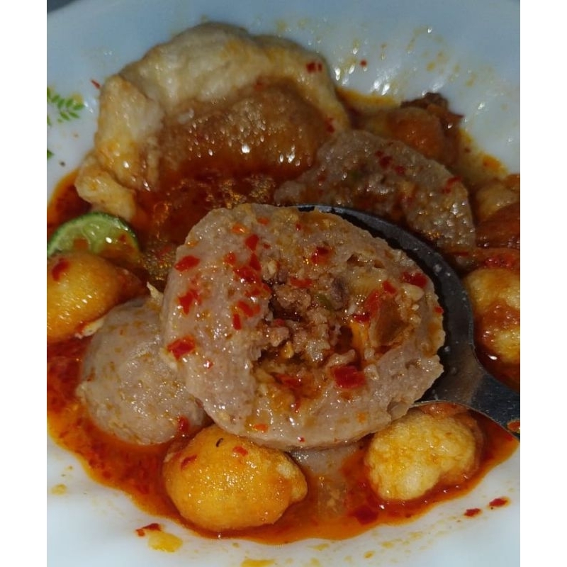 

BAKSO SAPI MERCON/ISI DAGING/HALAL/TOYYIB/KUAH CHILI OIL