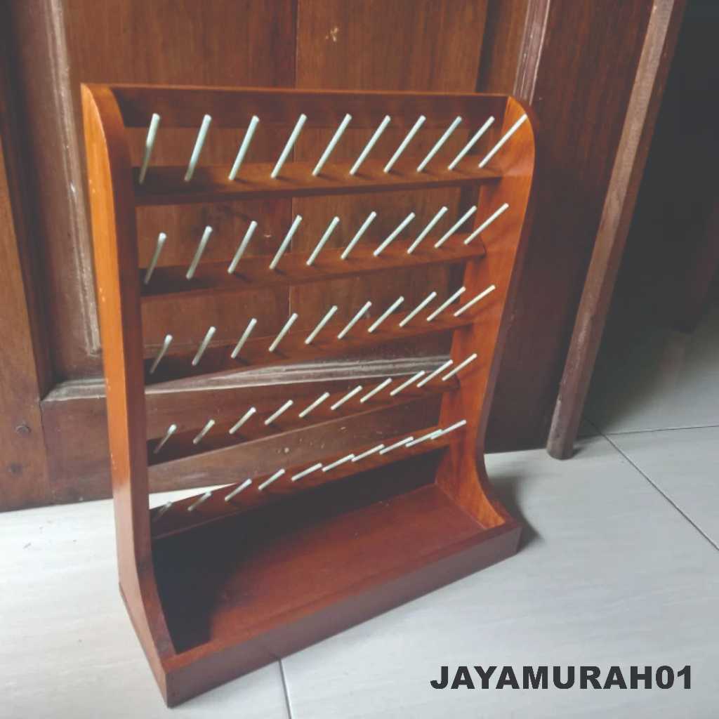 Rak BENANG jahit / rak benang jahit atau tempat benang jahit isi 50 benang