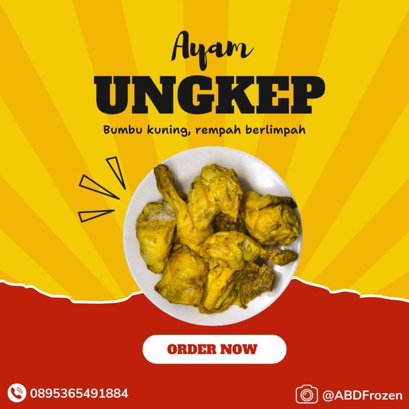 

Ayam ungkep bumbu kuning