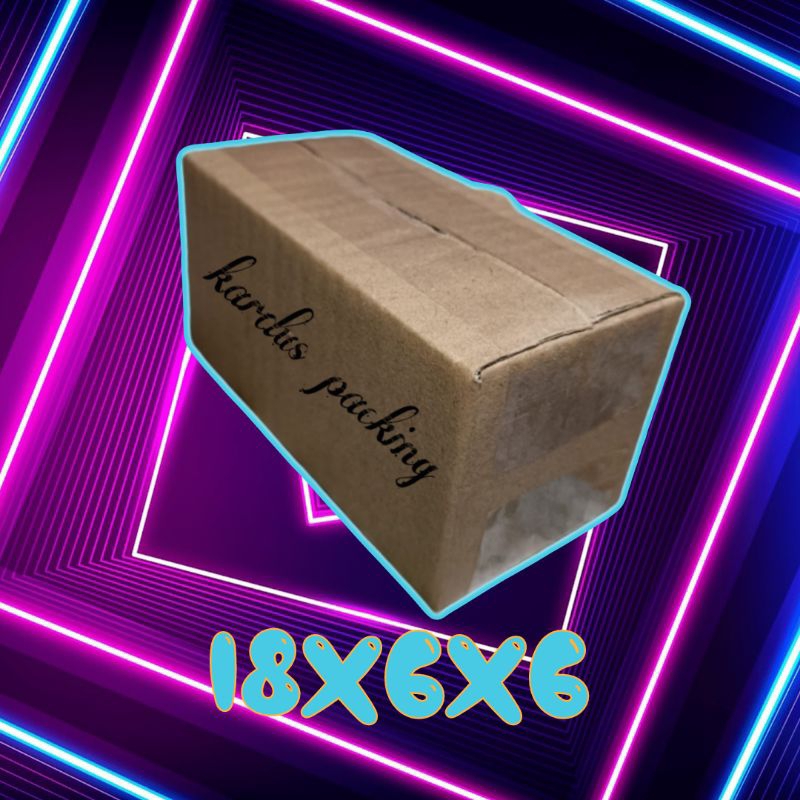 

kardus packing UK 18x6x6 kardus kecil kardus besar