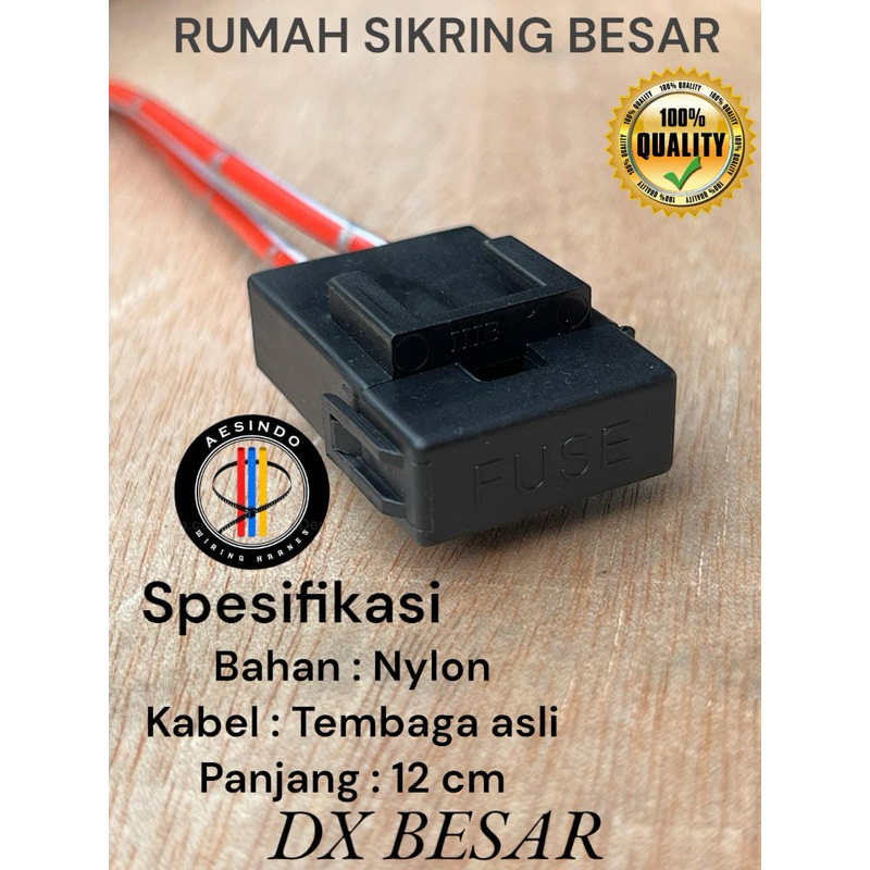 Rumah Sekring Tancap Besar / Box Sekring Tancap Besar Motor Mobil