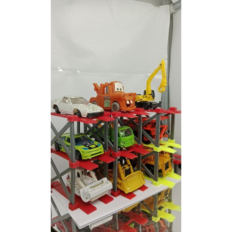 1/64 car lift untuk hotwheels aksesoris untuk diecast hotwheels tomica diorama