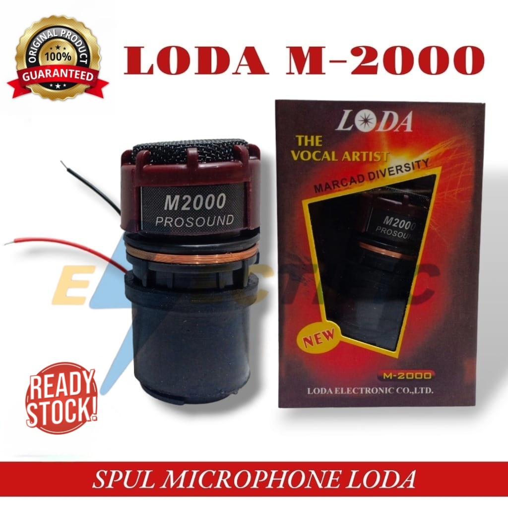 SPUL MIC LODA SPULL MICROPHONE LODA M2000 M-2000 HIGH QUALITY ORIGINAL Spool mic loda/ spul mik loda