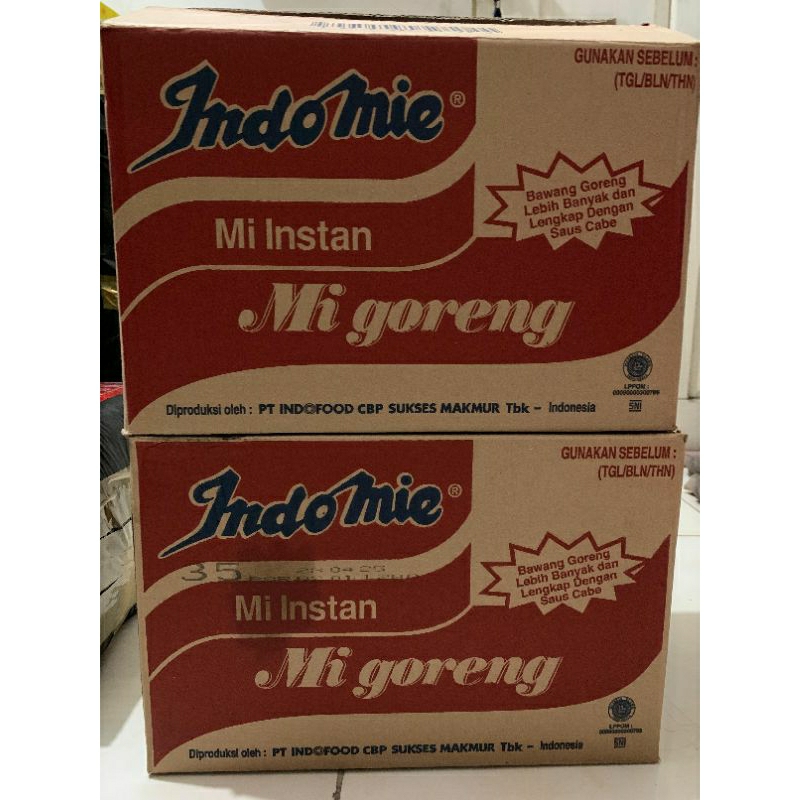 

INDOMIE Goreng 1 karton