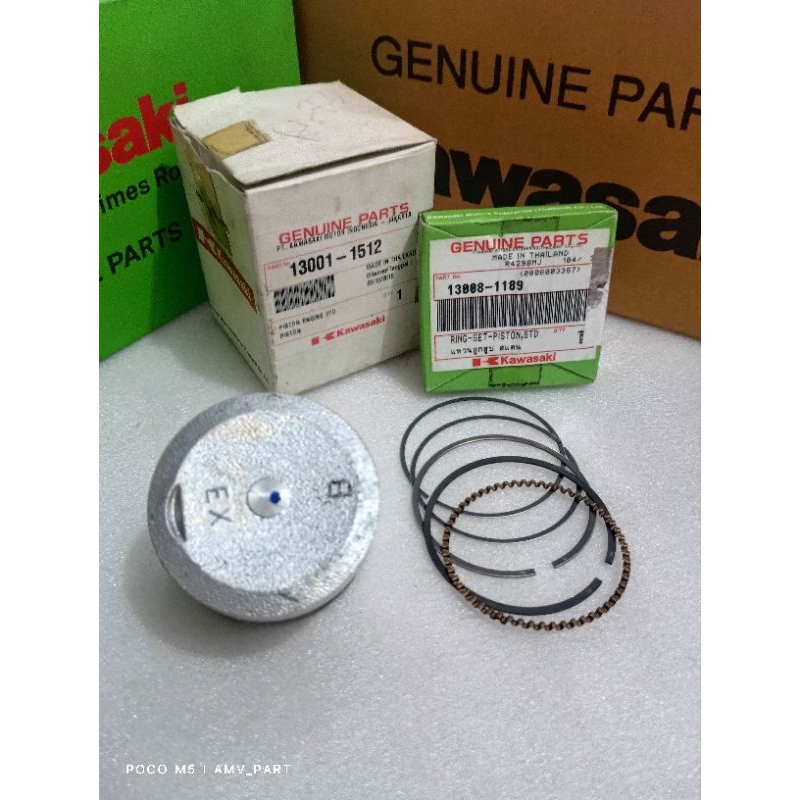 piston kit blitz r KSR110 standar piston ring piston blitz r