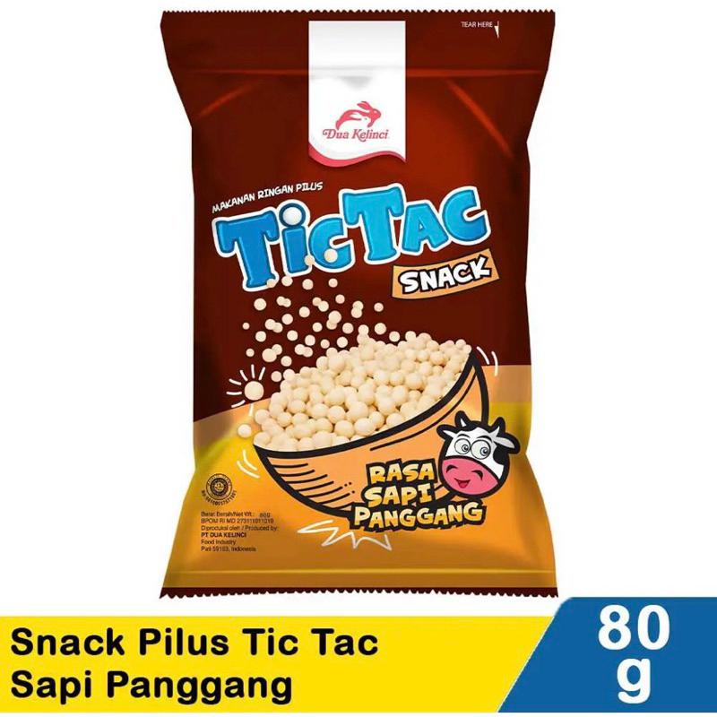 

Snack Pilus Tic Tac 80gr