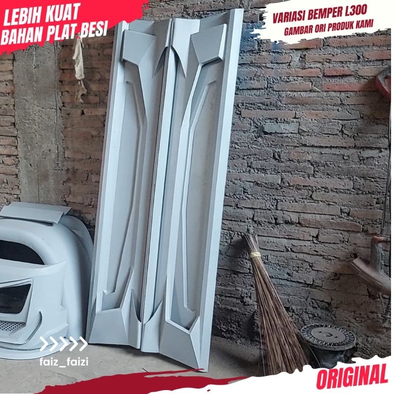 Bemper samping L300 Model fullblock terbaru Bahan Plat Besi
