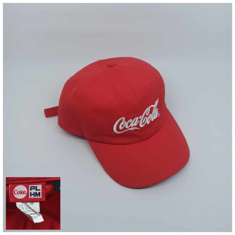 Topi Coca Cola Cap x Polham Second Preloved Original 067