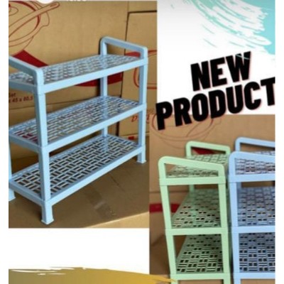 Rak Sepatu Cosmic Susun Warna / Rak sepatu plastik susun