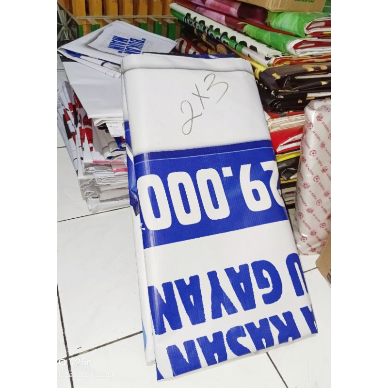 baleho / banner / spanduk ukuran 2x3 meter