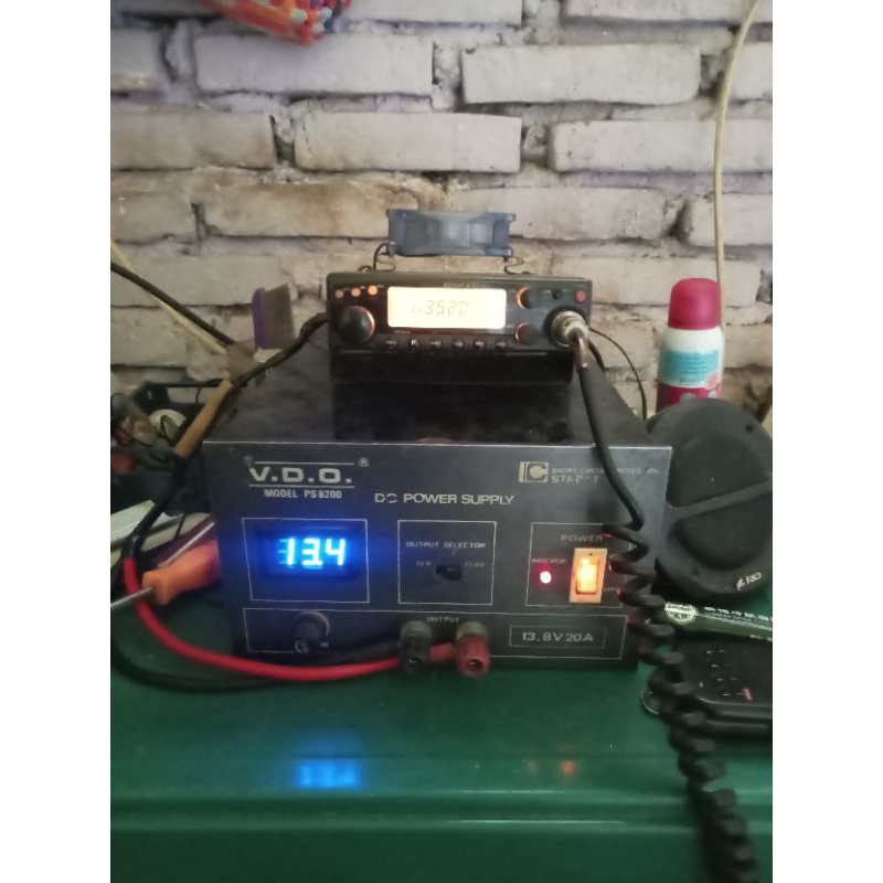 RADIO RIG KENWOOD TM241 + PSU 20 AMPERE