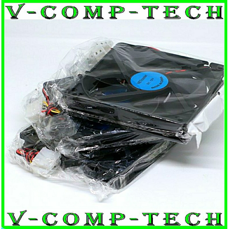 Fan Casing komputer 12cm Hitam NETcooler / Fan PC / Fan Komputer Ukuran 12Cm Hitam