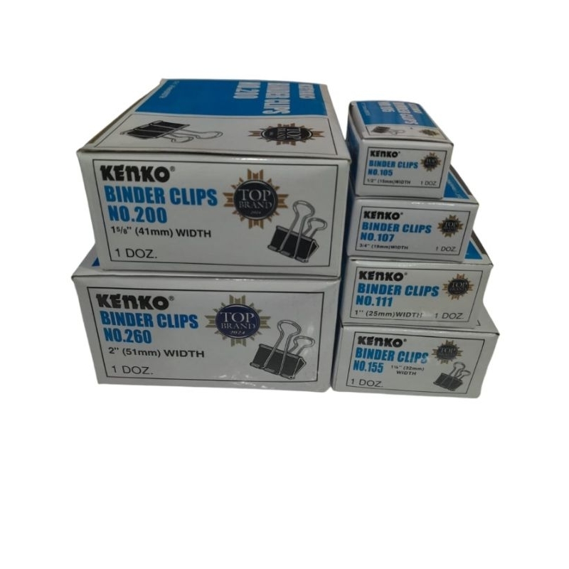 

penjepit kertas Binder clip no 260/107