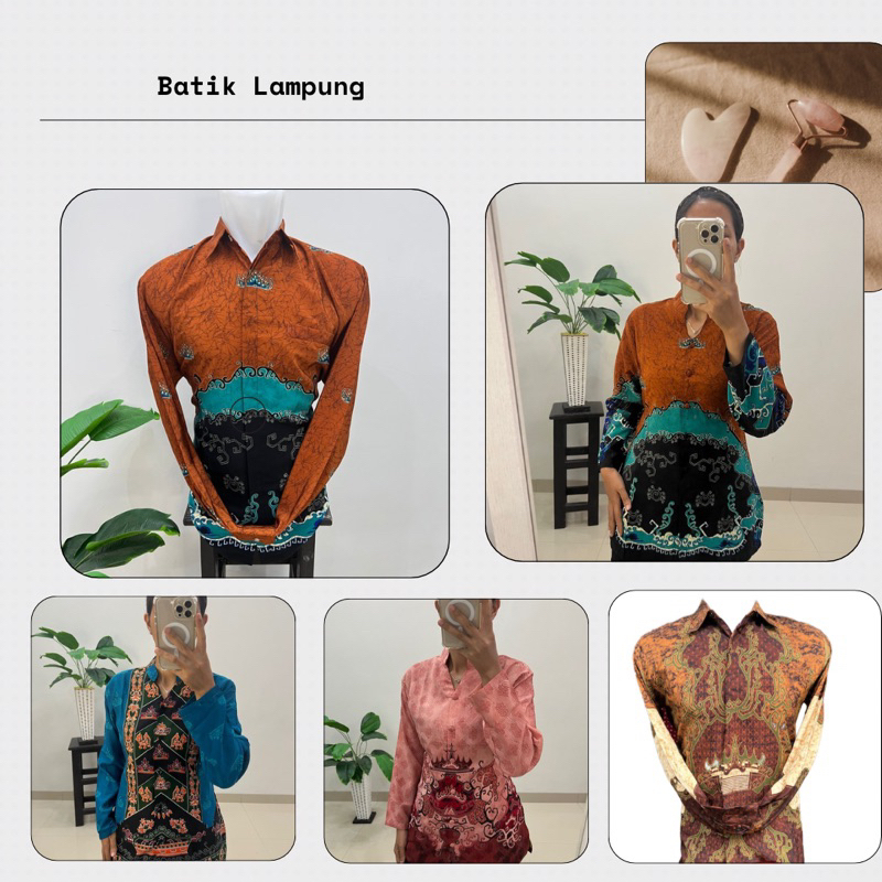 Batik Lampung Pria dan Wanita