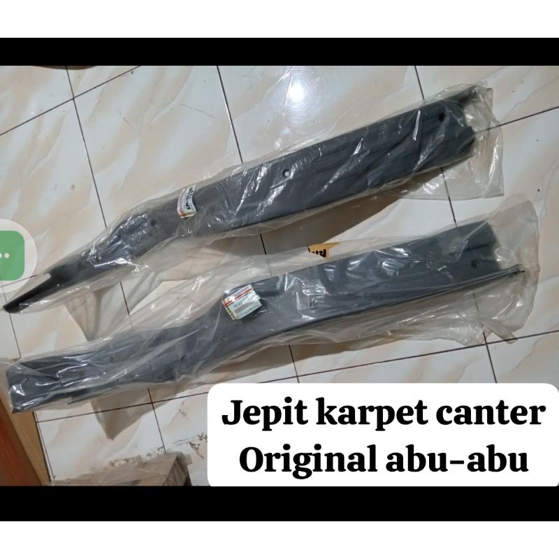 Jepit karpet penjepit karpet canter original KTB abu-abu