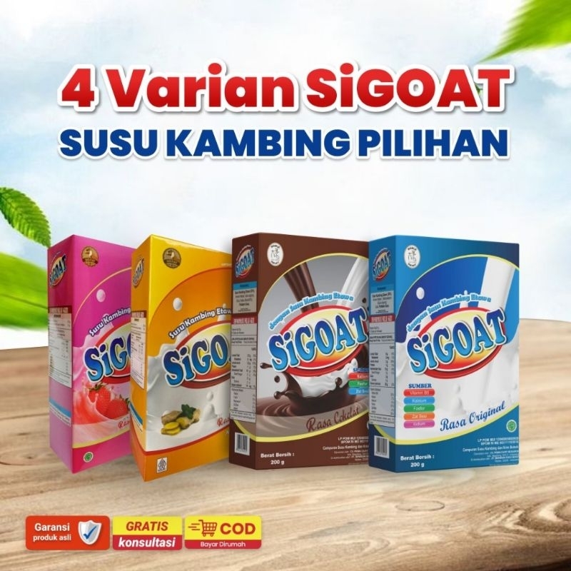 

SUSU KAMBING ETAWA SIGOAT 200GRAM