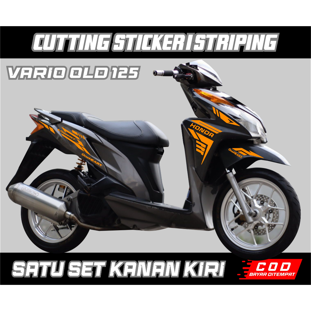 CUTTING STICKER|STRIPING MOTOR VARIO OLD 125 KZR