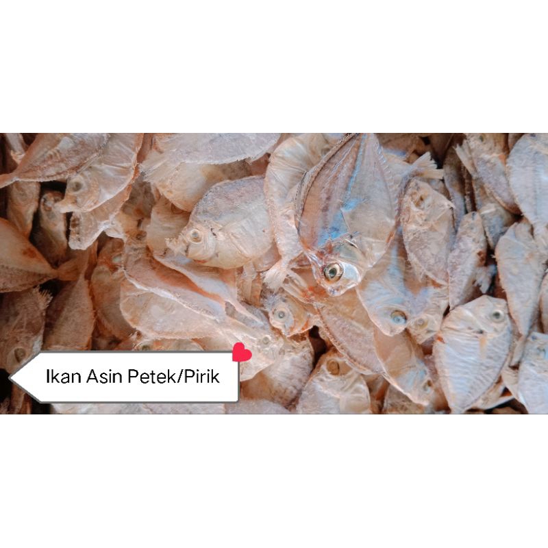 

IKAN ASIN PETEK KECIL/IKAN ASIN DOKDOK 500 GRAM