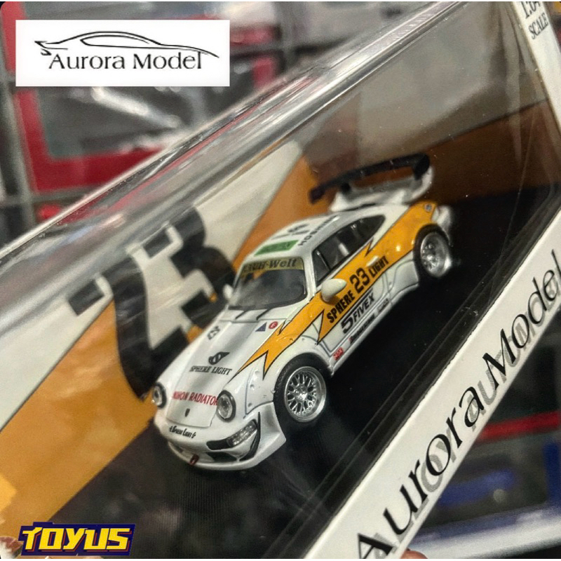 Aurora Model - Porsche RWB 964 Lightning Yellow #23