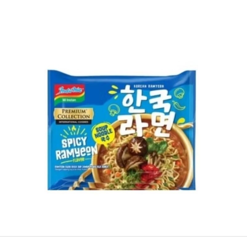 Indomie Korean Ramyeon Soup Noodle Spicy Ramyeon