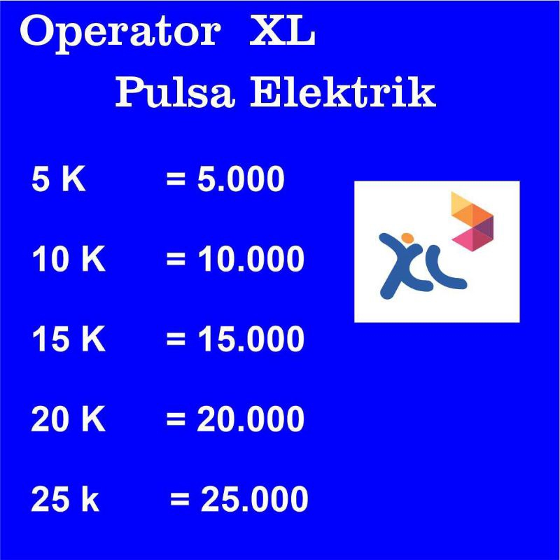 Voucher Pulsa XL