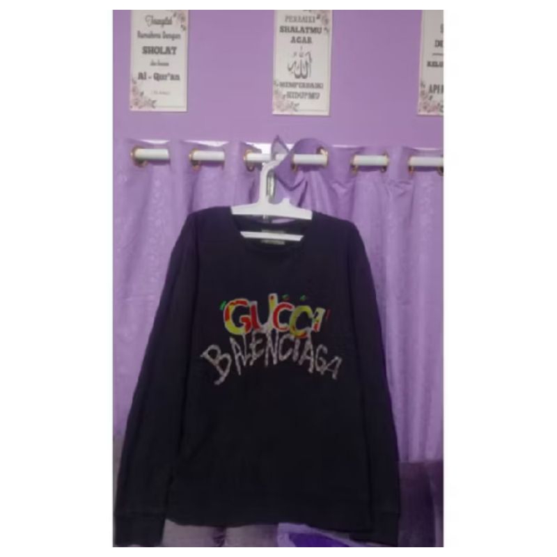 Gucci x Balenciaga / crewneck size L
