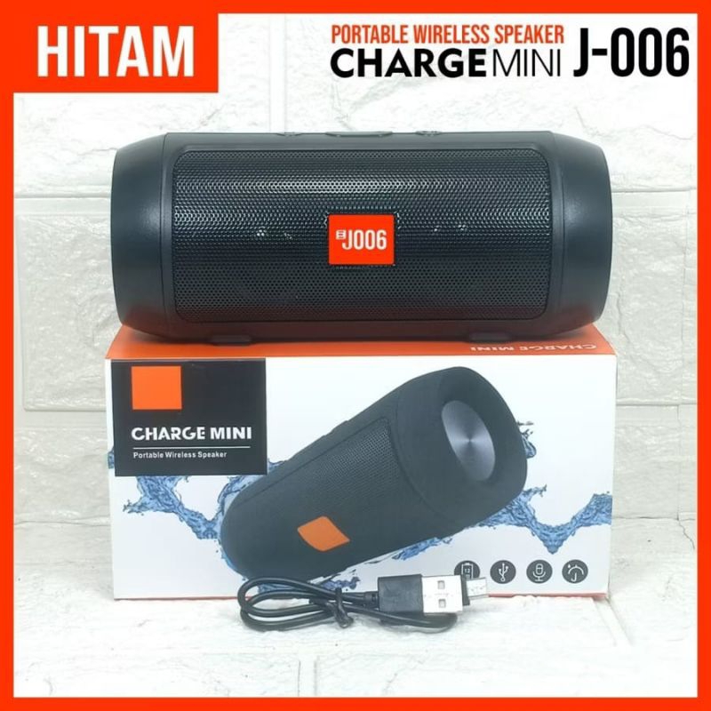speaker bluetooth mini j-006 speaker bluetooth charger mini suaranya bgus dan bass