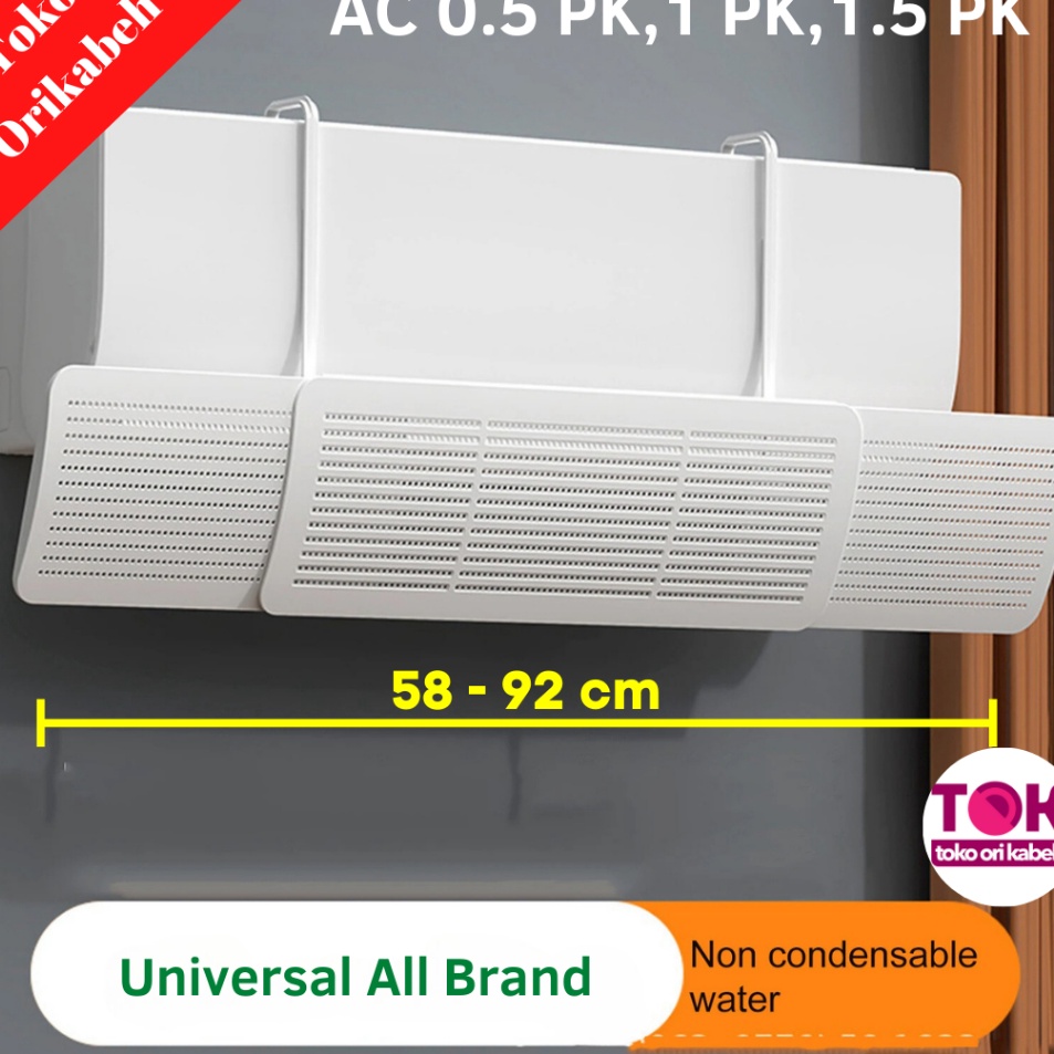 Produk Berkualitas  Cover Penahan Hembusan Angin Indoor AC Penghalang Hembusan AC Kamar Rumah Kantor