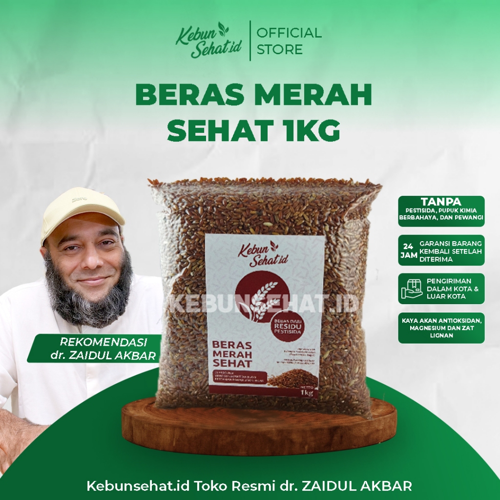 

Beras Merah Sehat | Bebas Pestisida