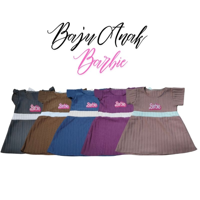 Baju Anak Perempuan Barbie