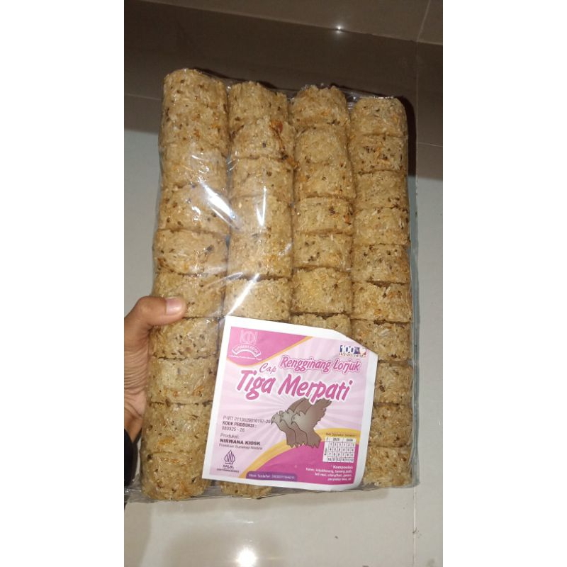 

Rengginang Lorjuk Cap TIGA MERPATI Isi 40pcs