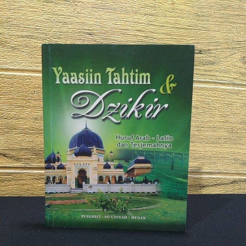 Surat yaasiin Yasin Tahtim Tahlil dan Dzikir Arab Latin terjemah A6(12x15cm)//Hijau