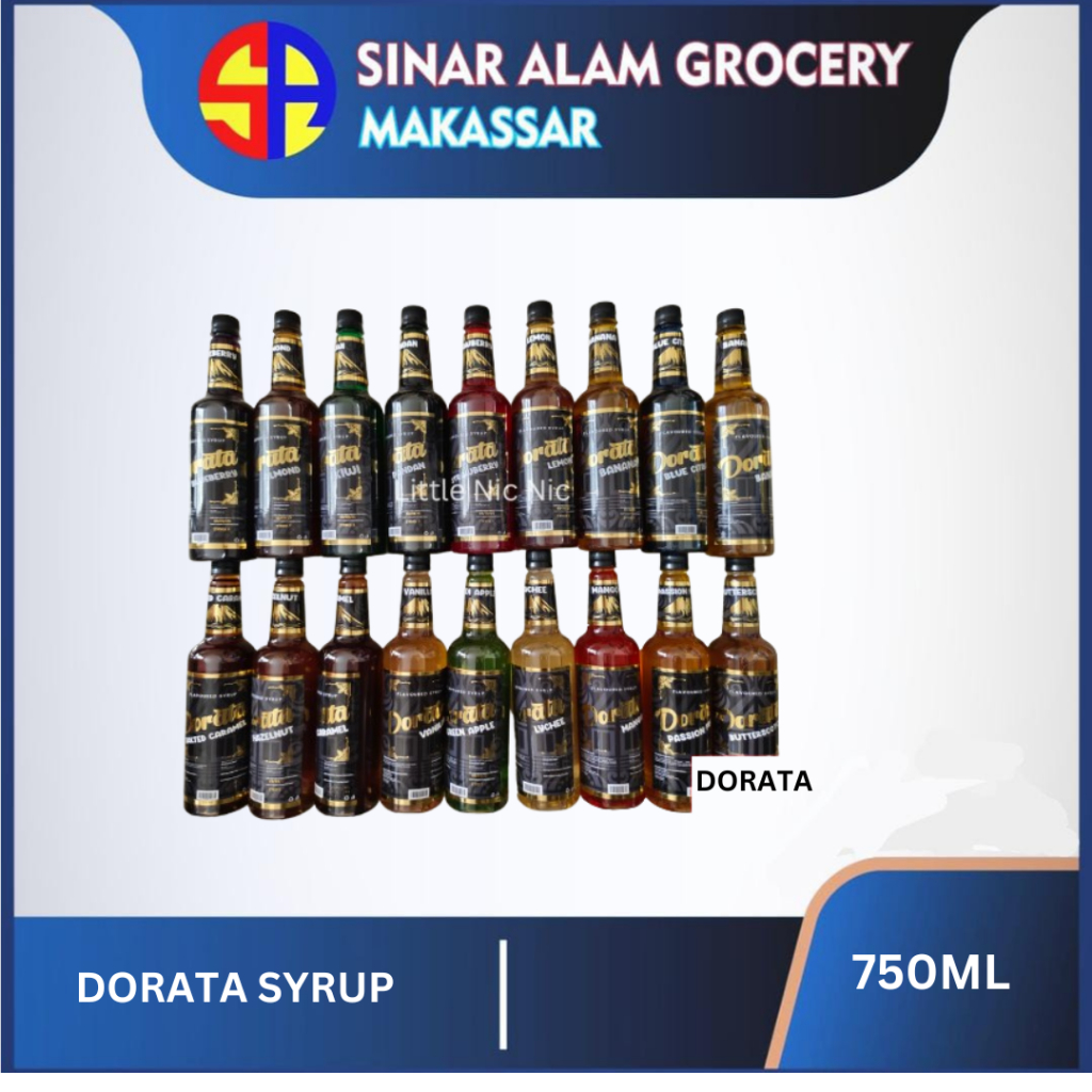 

DORATA SYRUP 750ML (tanyakan stok terlebih dahulu)