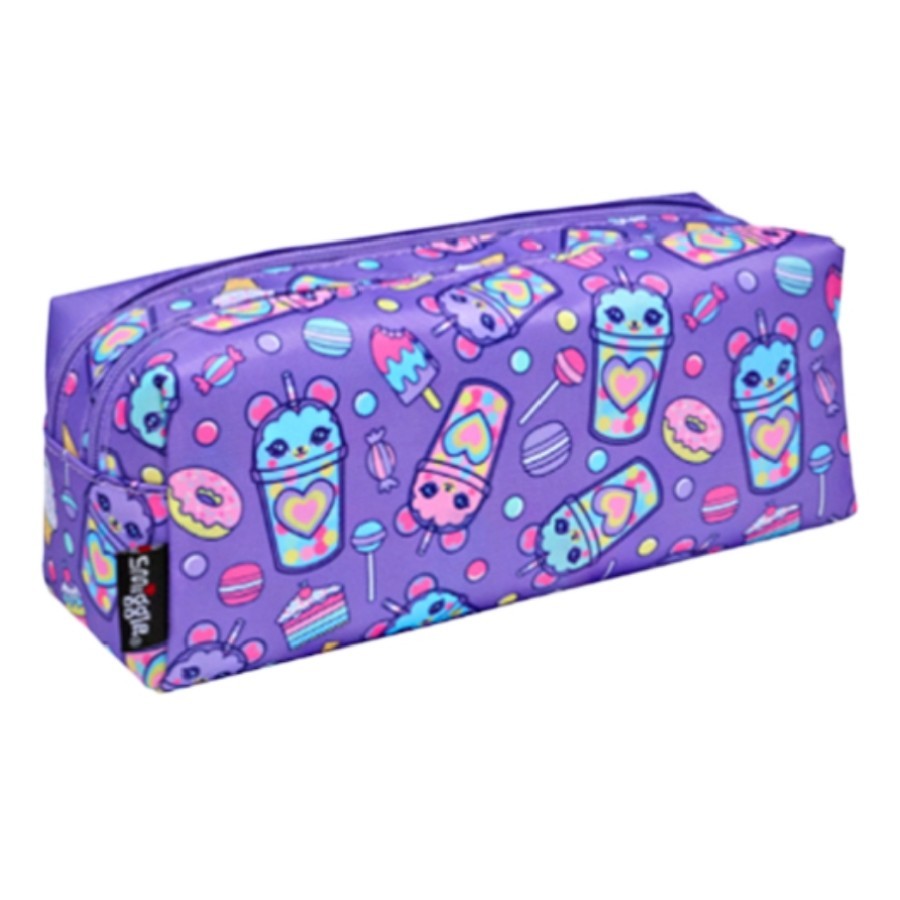 

Smiggle Wonder World Twin Zip Pencil Case Lilac Original/Tempat Pensil Smiggle Original