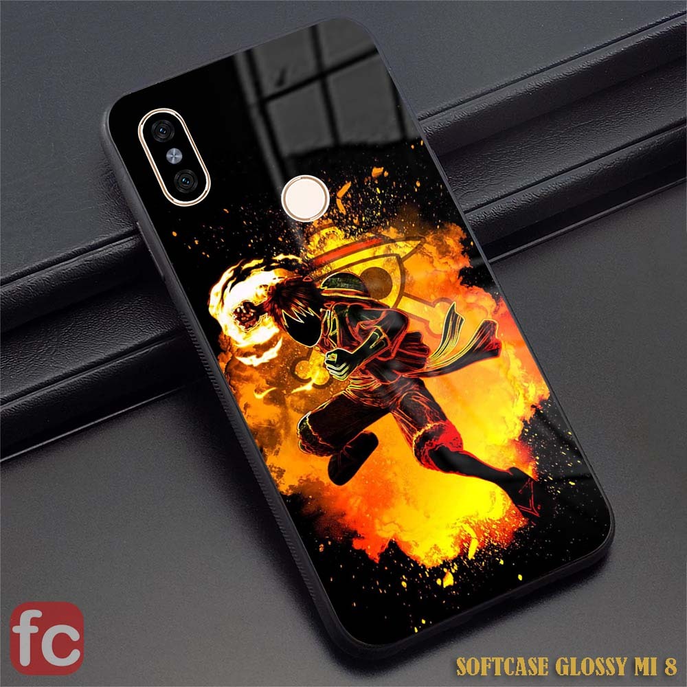 Softcase Glossy Xiaomi Mi 8 |FR44| Mi 8lite Lite Case Kilau Mi8 | Kesing Silicon Casing Freedom Case