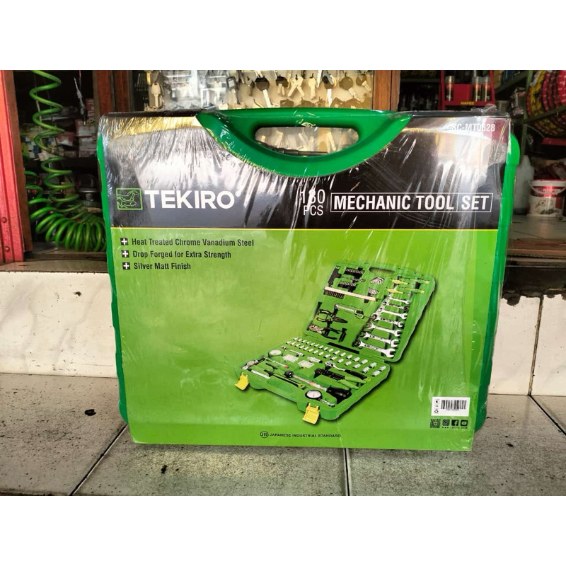 NEW TEKIRO TOOL SET 130 PCS / TOOLSET TEKIRO 130 pcs / Mekanik tool set / mechanic TEKIRO