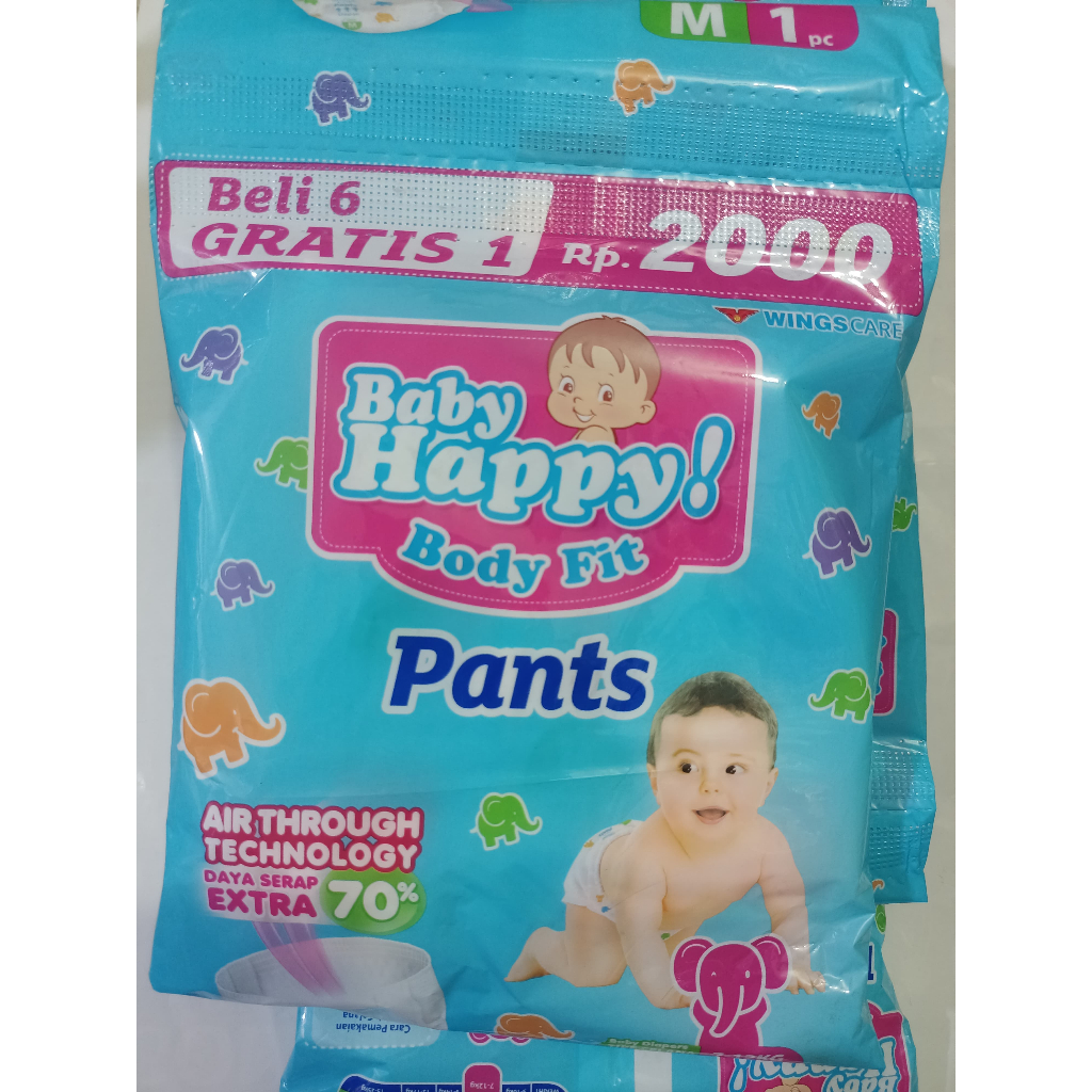 Baby Happy Pants Renceng Size M