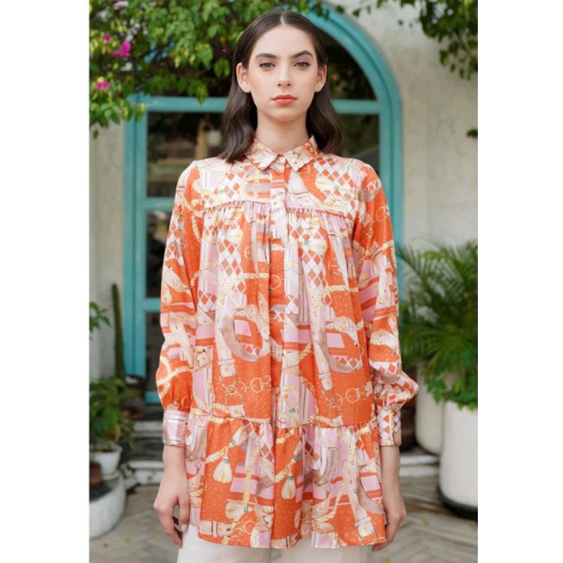 The Chain La Bella Satin Shirt