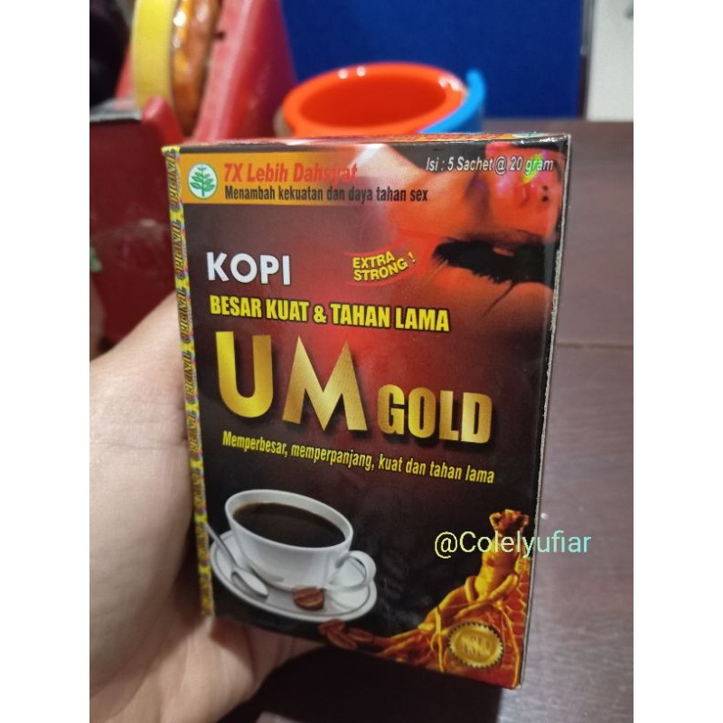 UM Gold Kopi Isi 5 Besar Kuat dan Tahan Lama