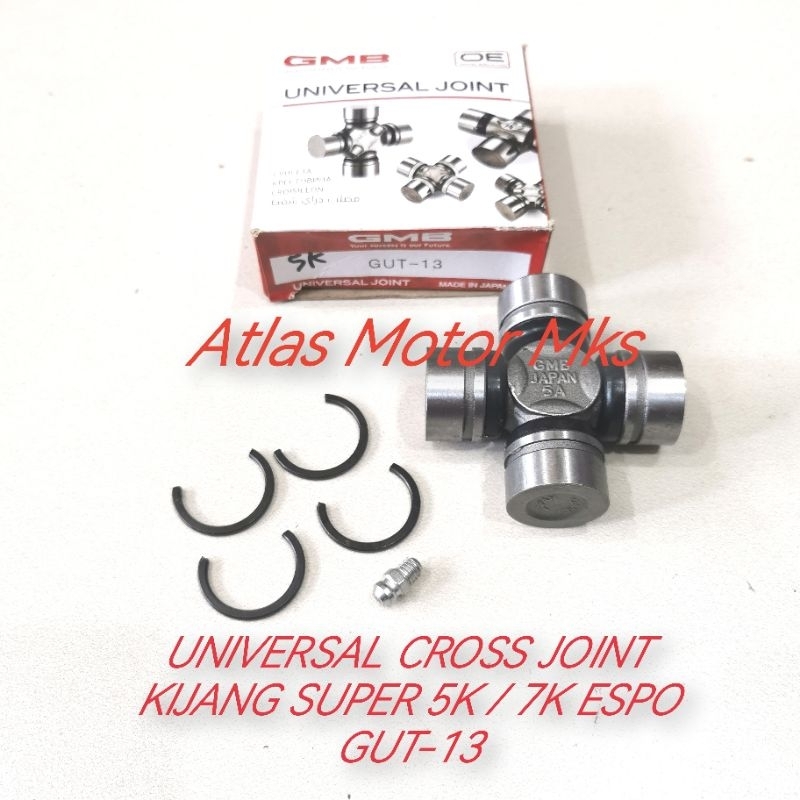 [1PC][GUT-13] CROSS JOINT GAMBIRAN GUT13 TOYOTA KIJANG SUPER / 5K / 7K ESPO / KIJANG KAPSUL - GMB GU