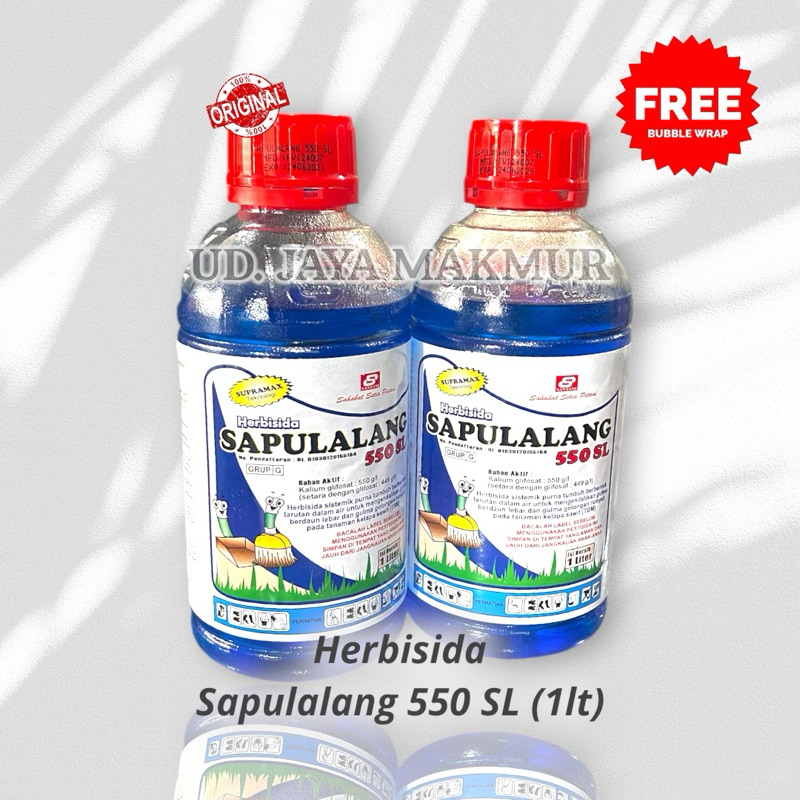 Herbisida Sapulalang 550 SL 1liter//obat rumput sapulalang mati seakarnya//obat lulangan