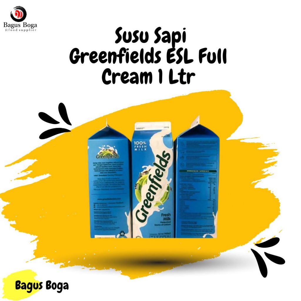 

Susu Sapi Greenfields ESL Full Cream 1 Lt