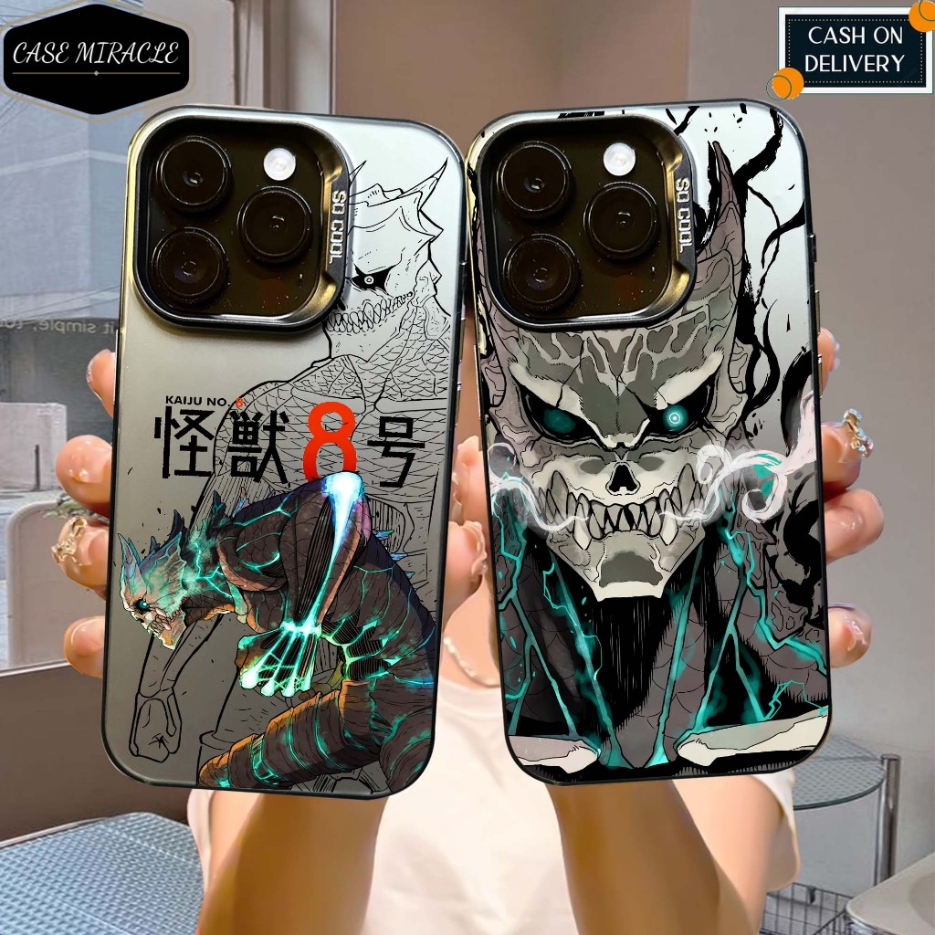 

CASE SAMSUNG A55 / A25 / A35 / A15 / A14 / A05S / A24 / A34 / A54 / A05 / A23 / A13 / A04S / A52 SO COOL HOLOGRAM PREMIUM MATTE - Motif KAIJU NO - Softcase HYBRID IMD PLATE HOLOGRAM Cowo - Casing Glossy
