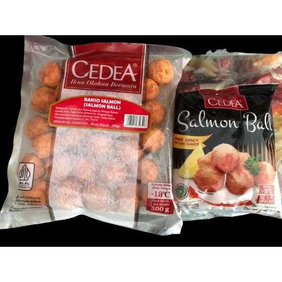 

CEDEA SALMON BALL 500GR DAN 200GR